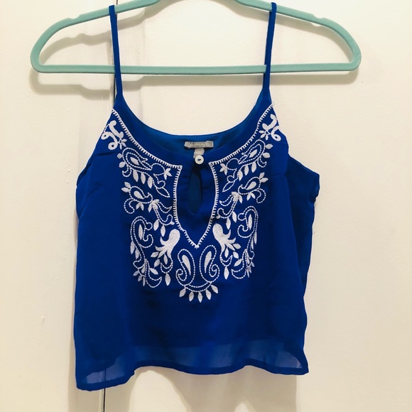3 for $15 ❤️ Royal Blue Crop Top - Picture 3 of 8